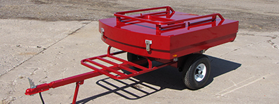 custom aluminum fabricated towable